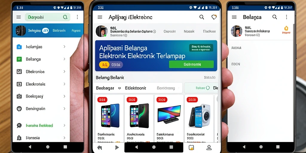 Tampilan antarmuka aplikasi 33L yang ramah pengguna.